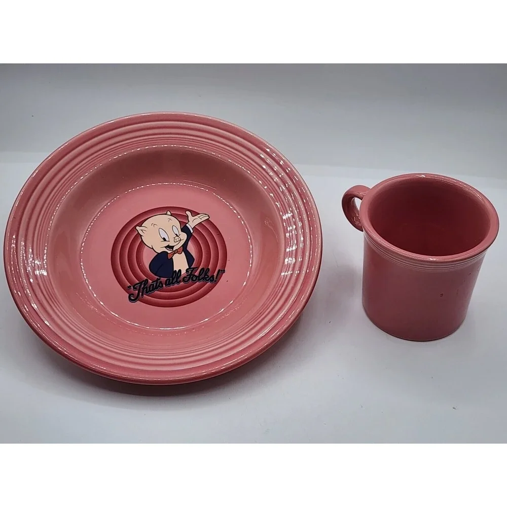 Fiesta Ware 1994 Looney‎ Tunes Porky Pig 9